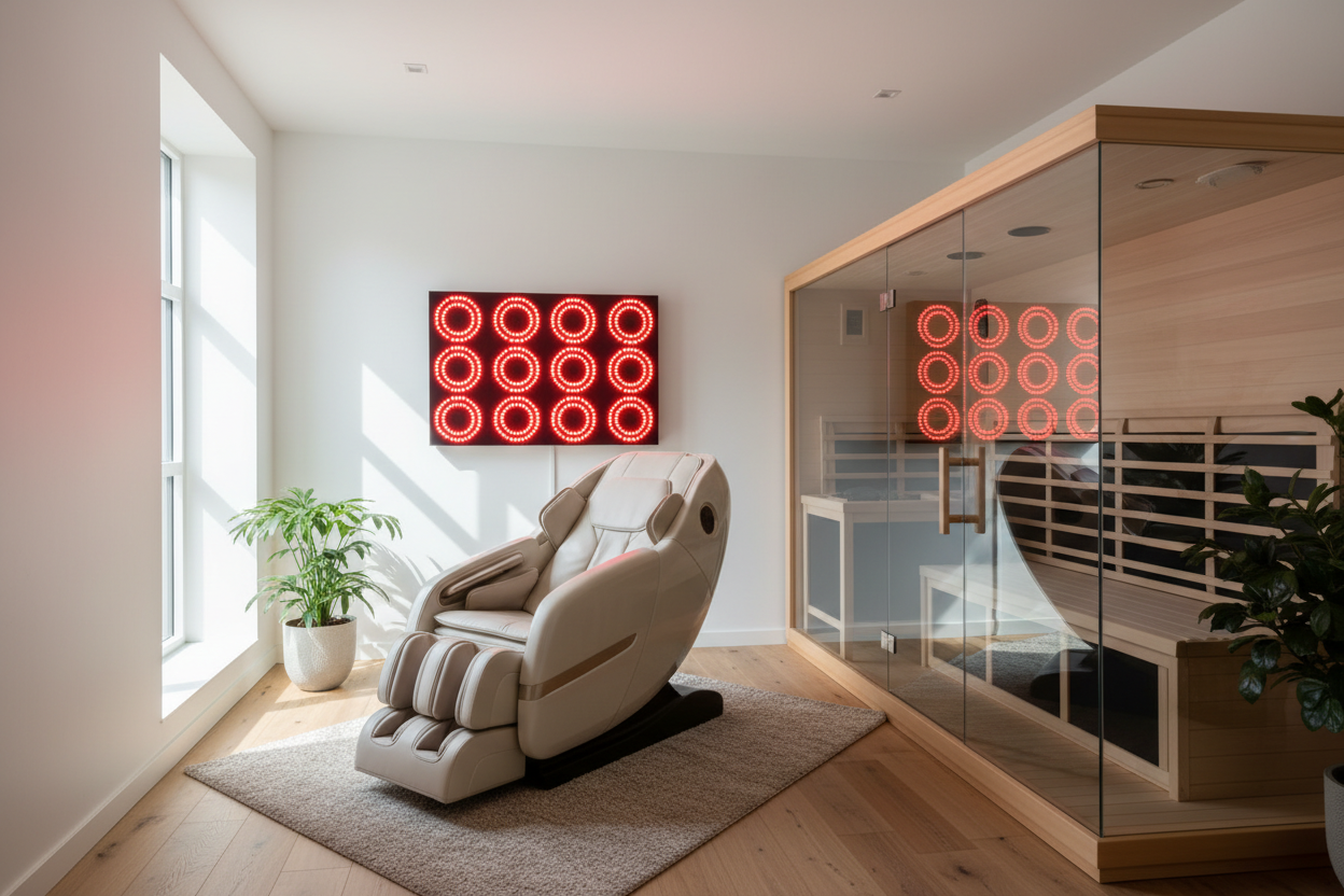 After - Transformed Wellness Room